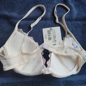 La Perla White Bra Size 34B